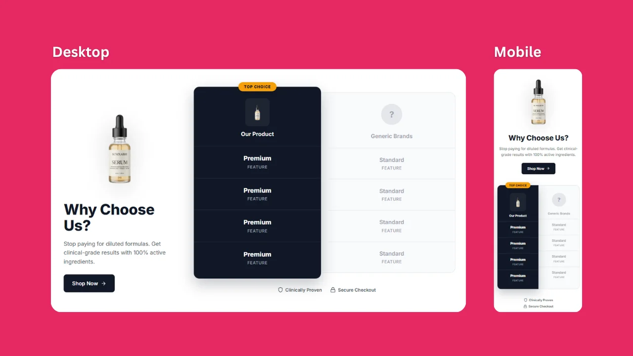 Product Comparison