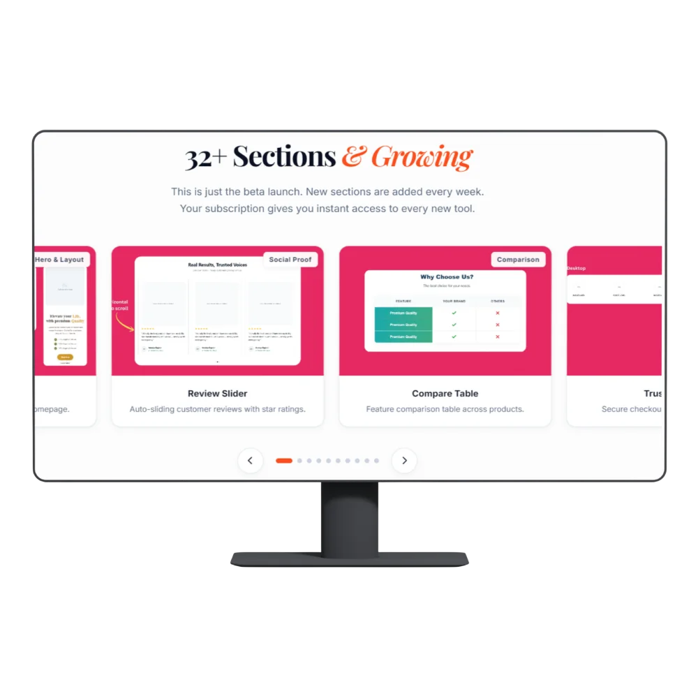 ShopyBuilder live editor preview