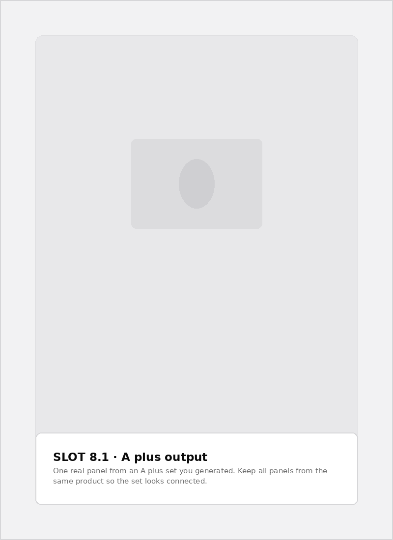 A plus panel one