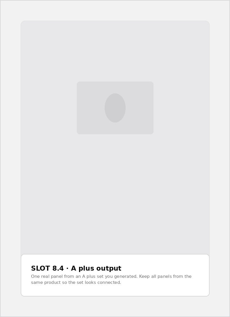 A plus panel four